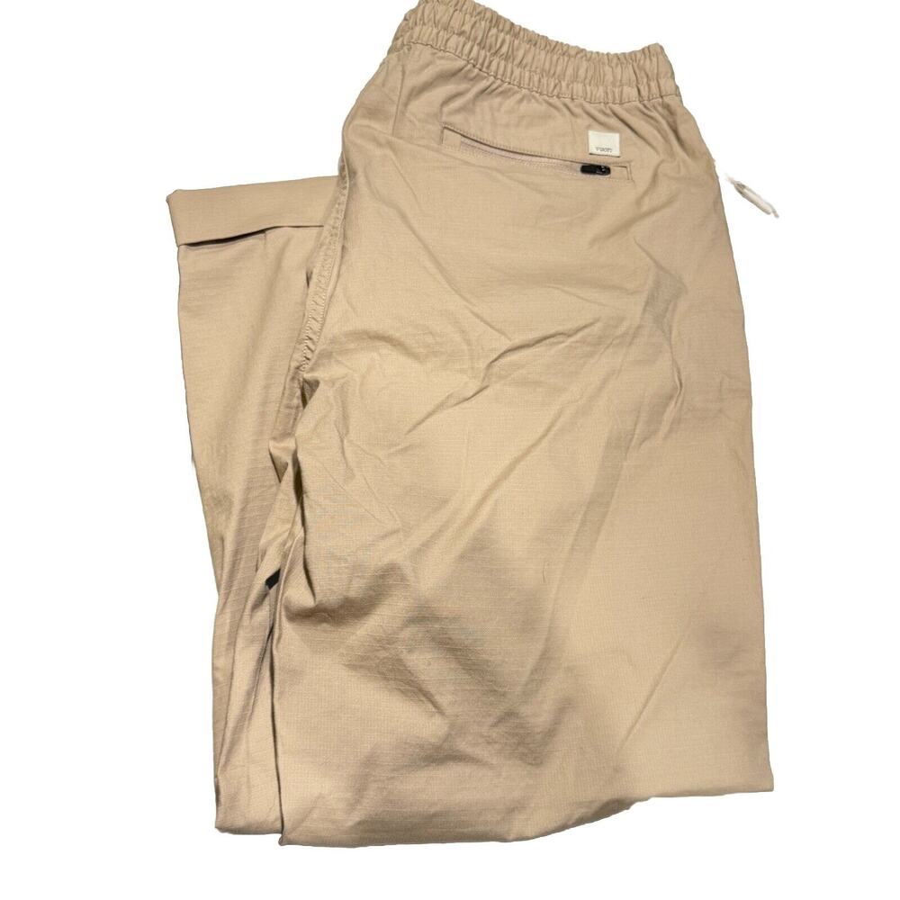 Vuori Vintage Ripstop Pants Womens Size L Coconut Organic Cotton Stretch VW450 - Picture 4 of 4